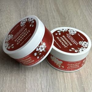 2 NEW Bath and Body Works Japanese Cherry Blossom whipped body butter, 6.5 oz